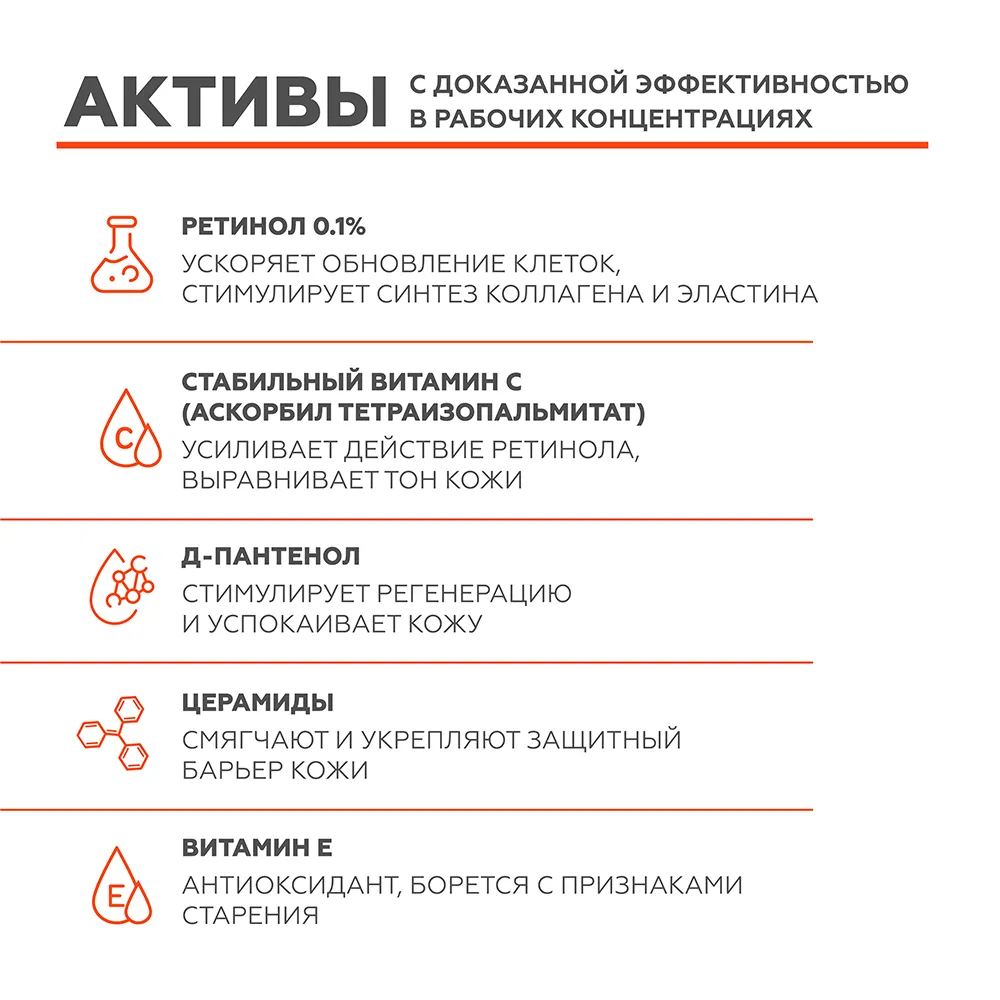 Флюид для тела Retinol Care 7