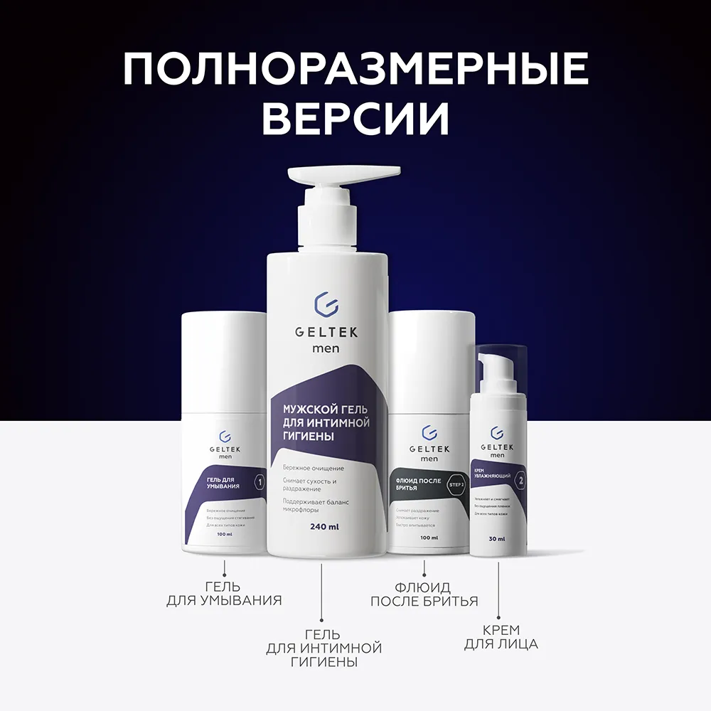 Набор миниатюр "Мужской уход 4в1" 7