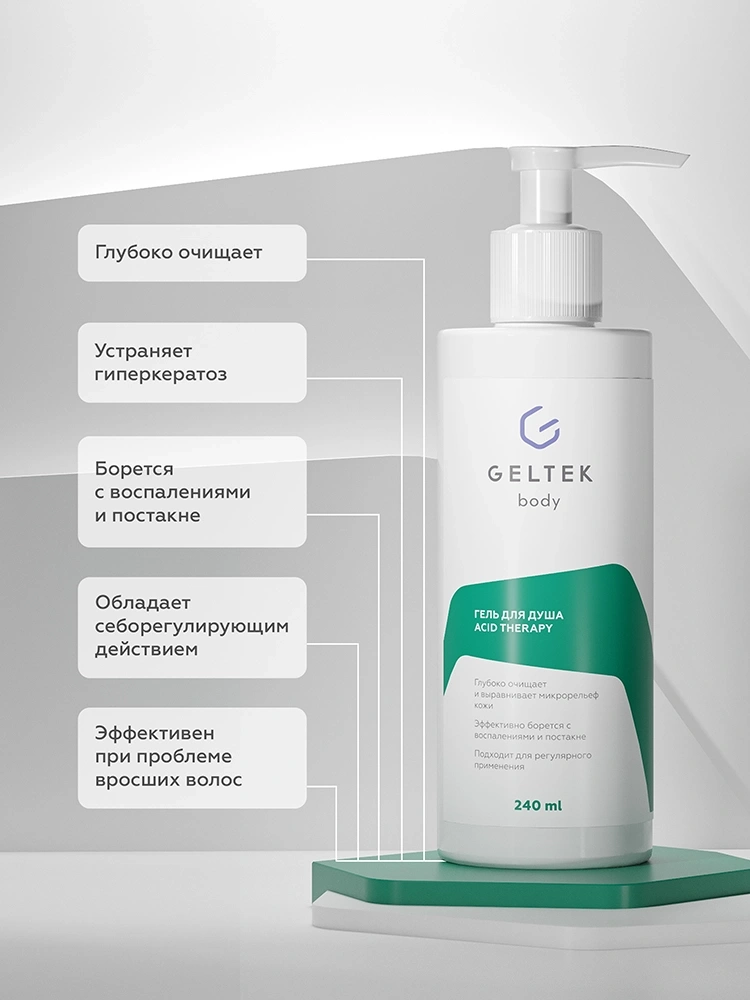 Гель для душа Acid Therapy 3