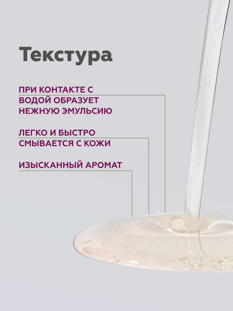 Масло для душа увлажняющее Листья чёрной смородины 4