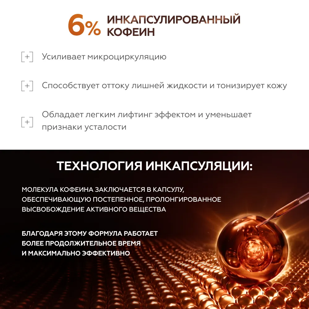 Сыворотка-концентрат для лица Caffeine Lift 4