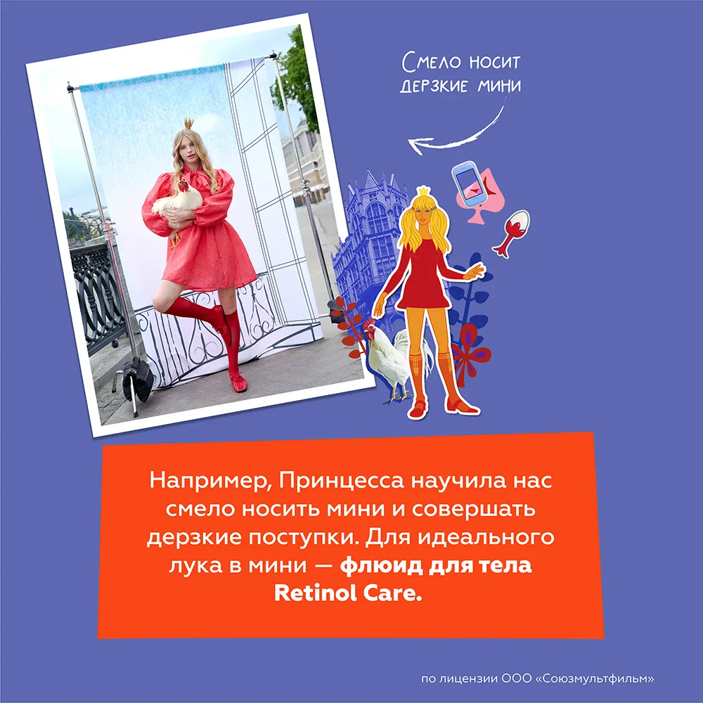 Флюид для тела Retinol Care 3