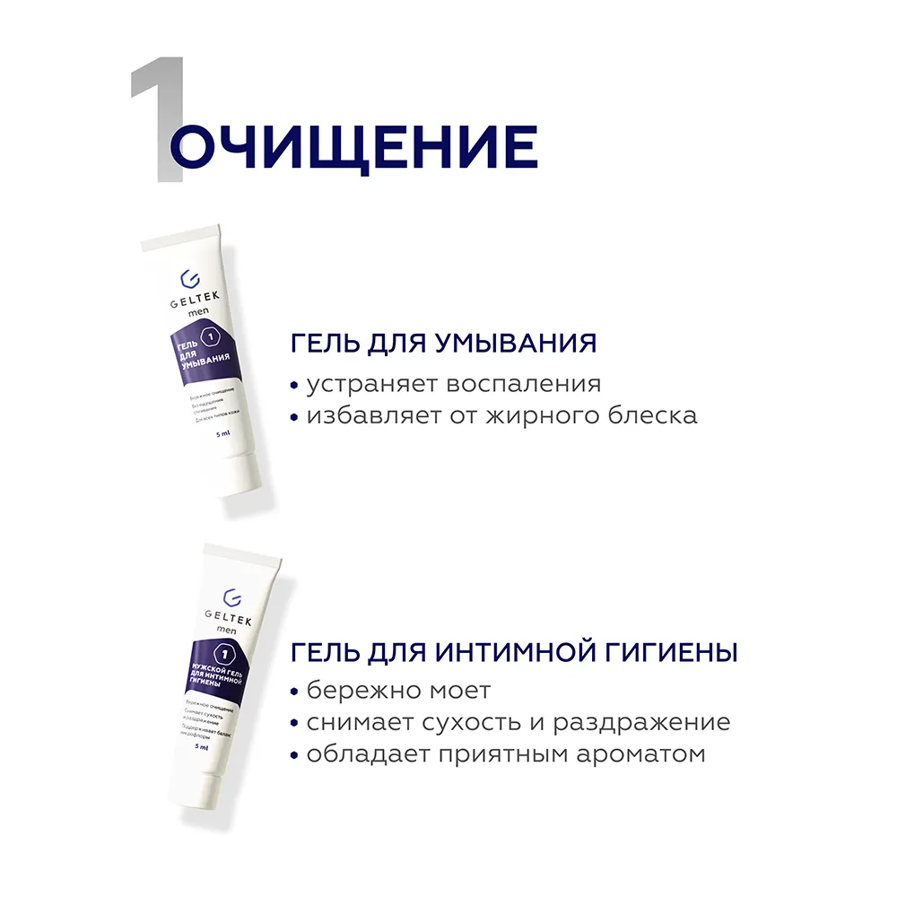 Набор миниатюр "Мужской уход 4в1" 4