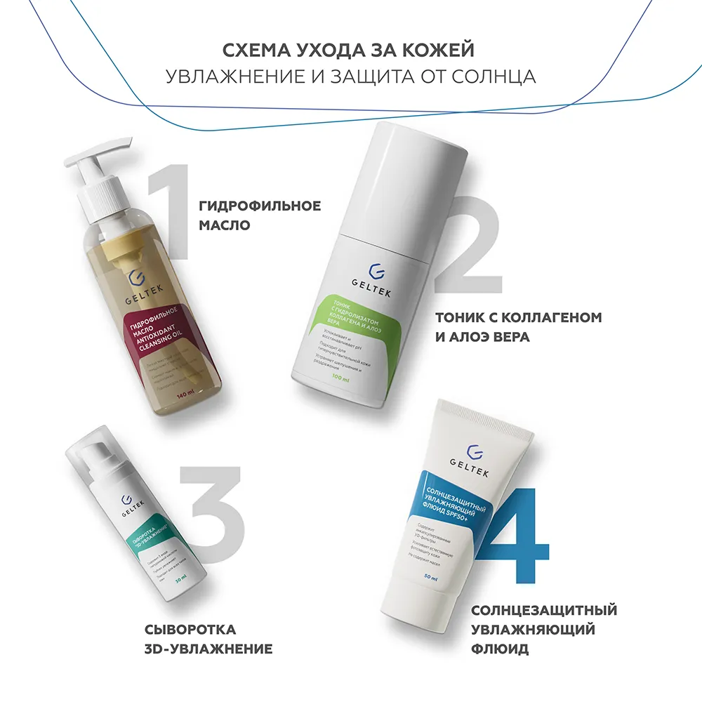 Солнцезащитный увлажняющий флюид SPF50+ 9