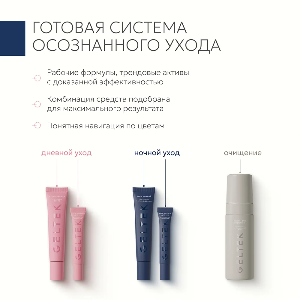 Крем ночной для век антивозрастной с ретинолом 7