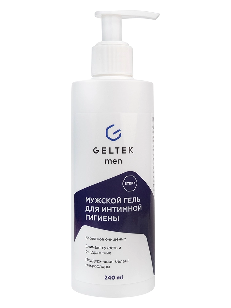 Гель для интимной гигиены Geltek Men