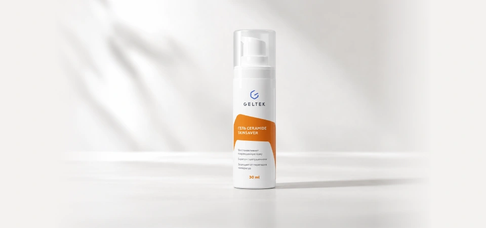 Восстанавливающий гель Ceramide SkinSaver от компании Гельтек