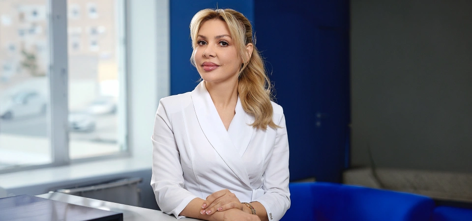 Врач-косметолог Клиники Гельтек Екатерина Машитлова - эксперт по лечению пигментных пятен