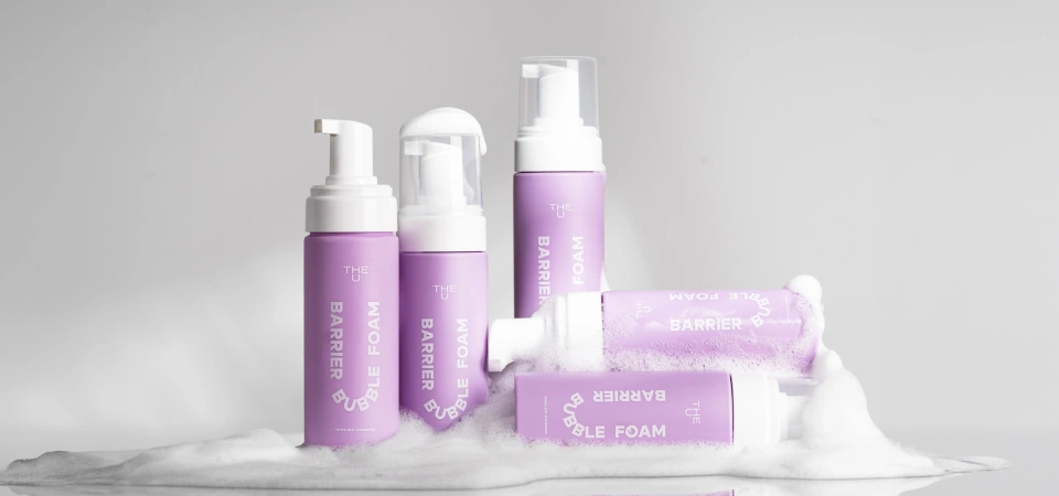 Флакон очищающей пенки THE U Barrier Bubble Foam Флакон очищающей пенки THE U Barrier Bubble Foam