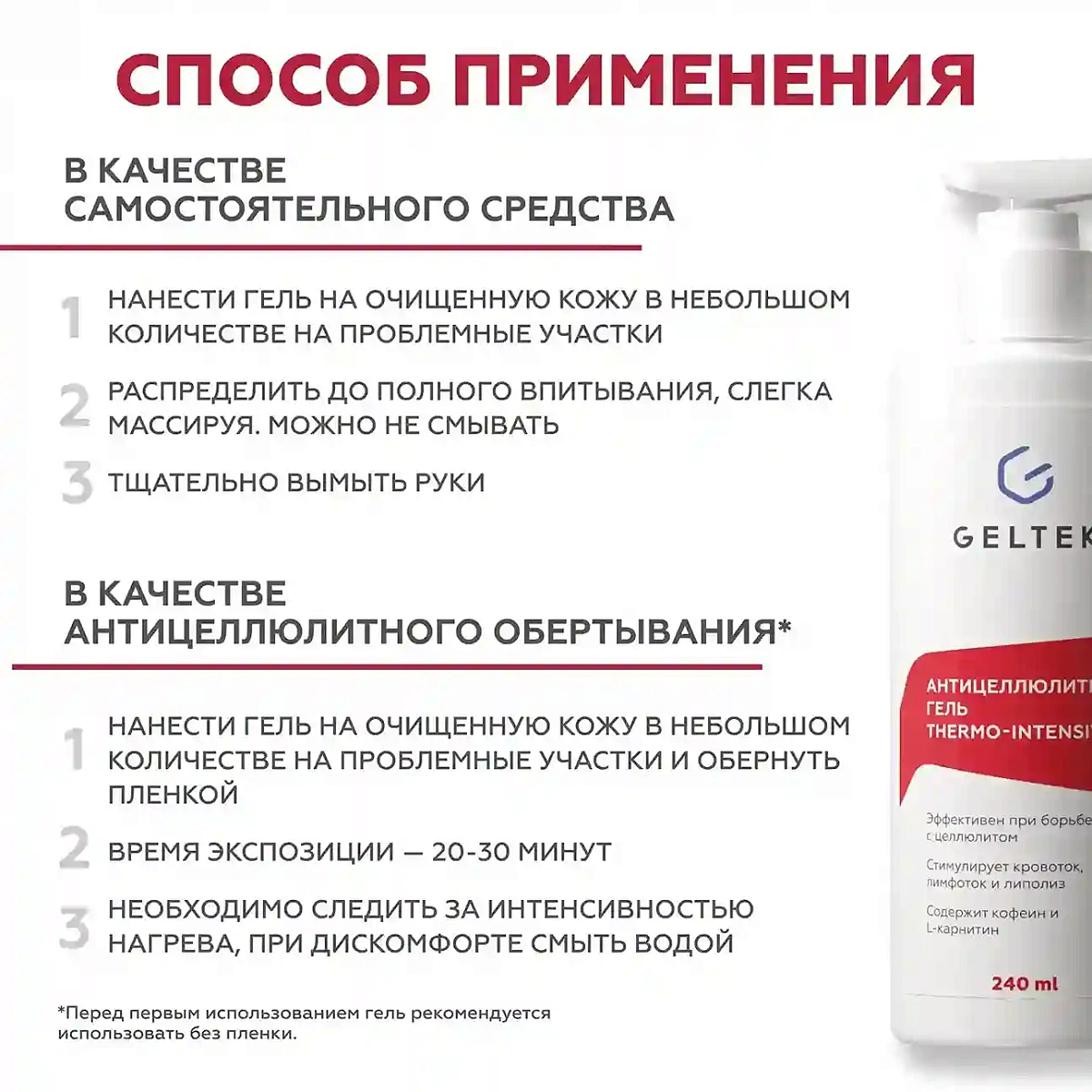 Антицеллюлитный гель Thermo-intensive 6