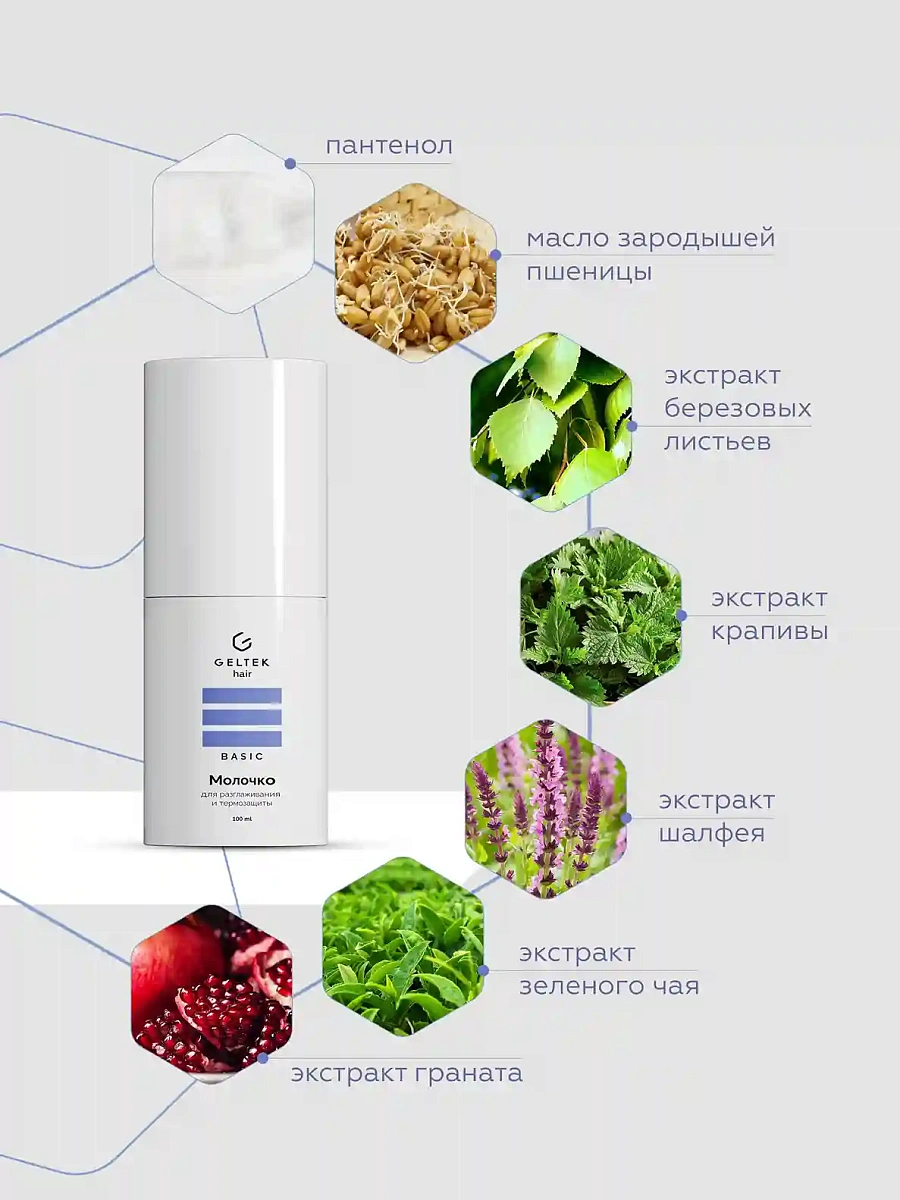 Молочко для волос 3
