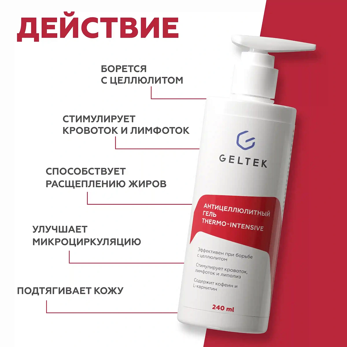 Антицеллюлитный гель Thermo-intensive 3