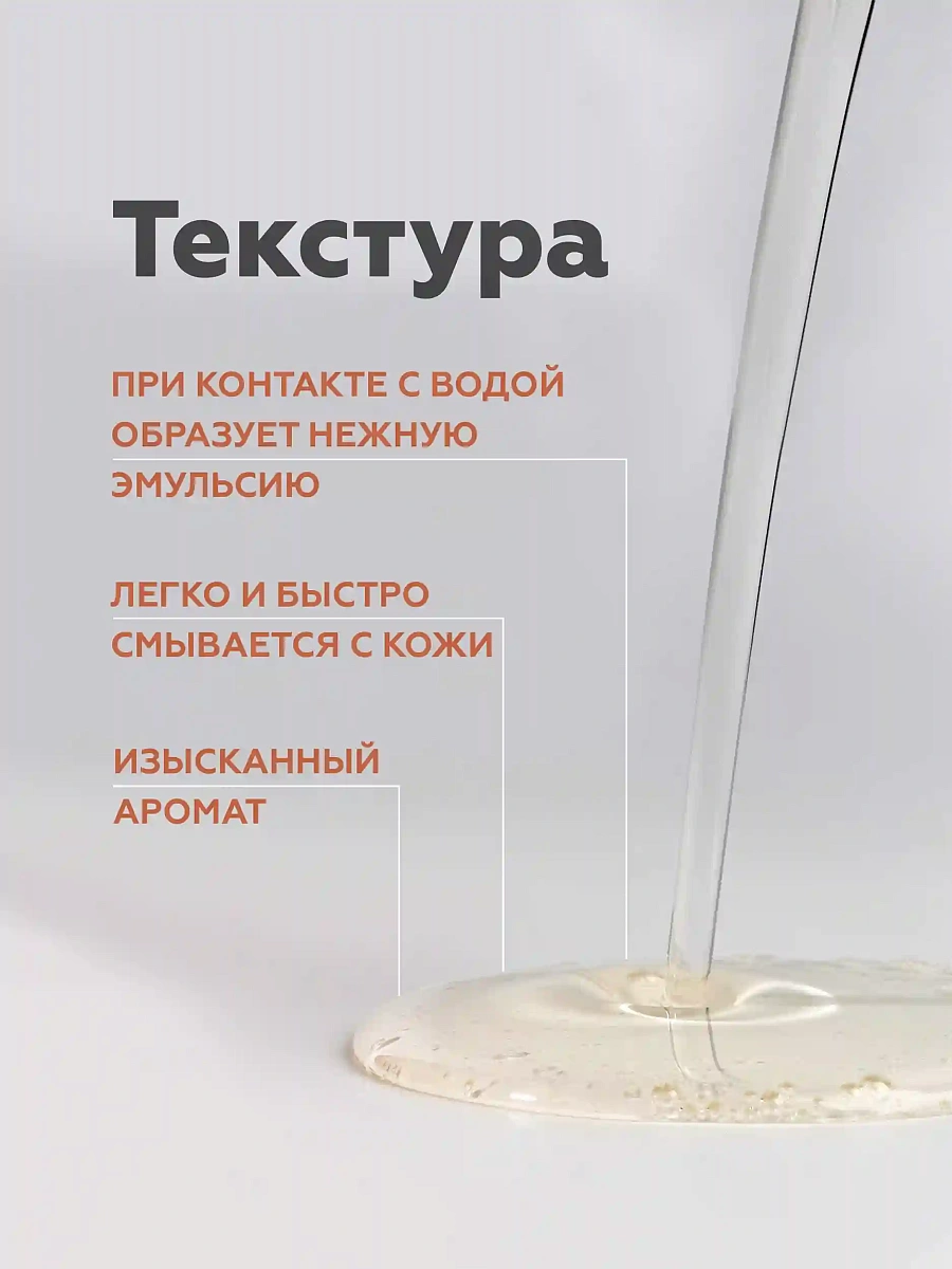 Масло для душа увлажняющее Хлопок-цитрус 5