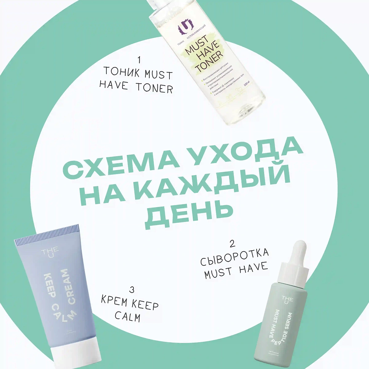 Пептидная сыворотка Must have peptide serum THE U 8