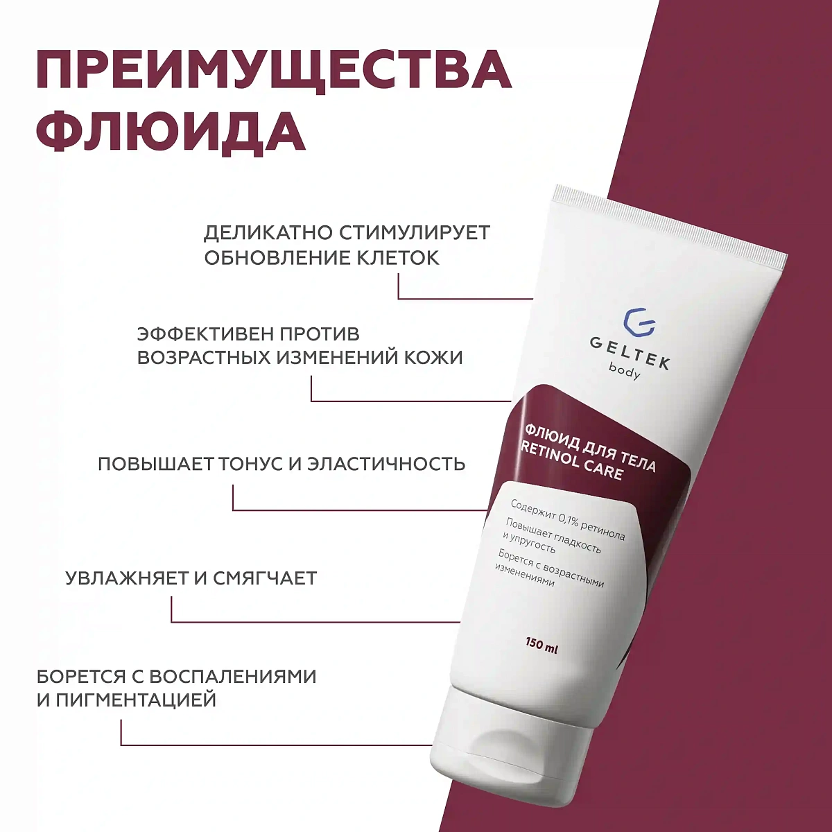 Флюид для тела Retinol Care 3