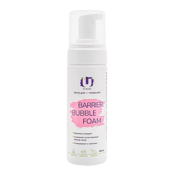 Пенка для умывания Barrier Bubble Foam The U