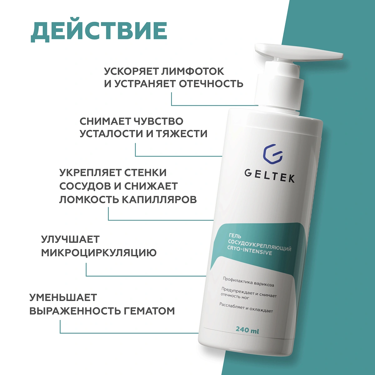 Гель сосудоукрепляющий Cryo-Intensive 3