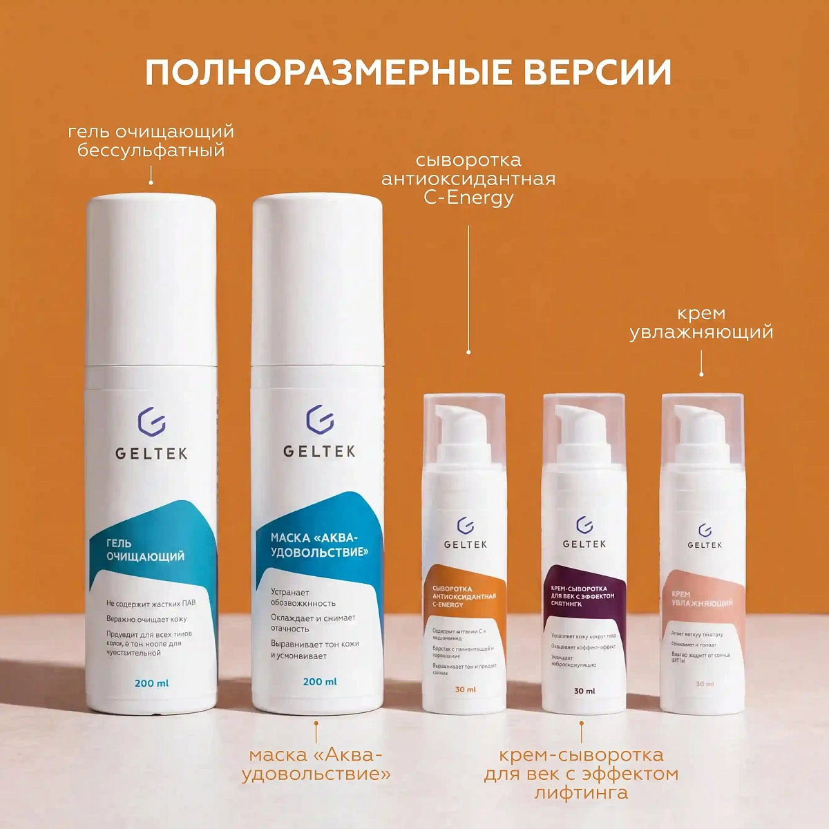 Набор миниатюр Комплексный уход 10