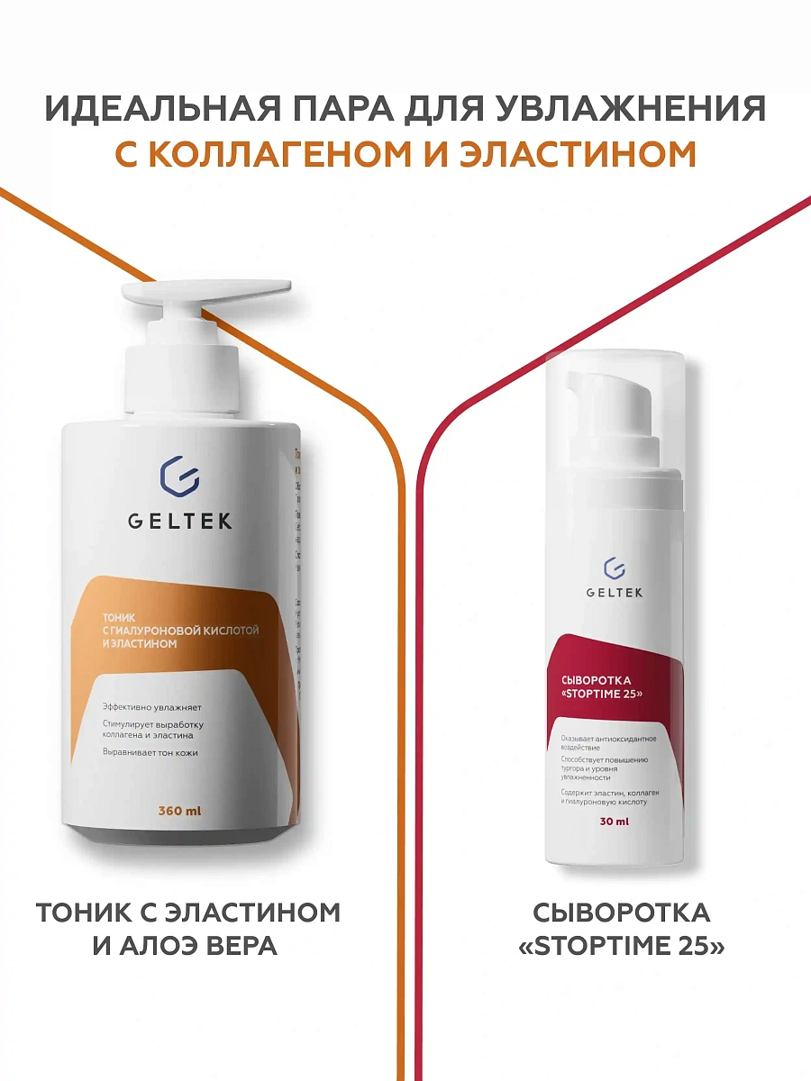 Тоник с гиалуроновой кислотой и эластином 7